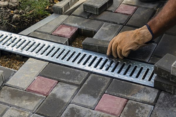 Patio Drain Installation in Monument