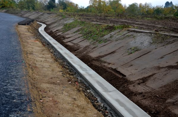 Slope Drainage Installation in Monument