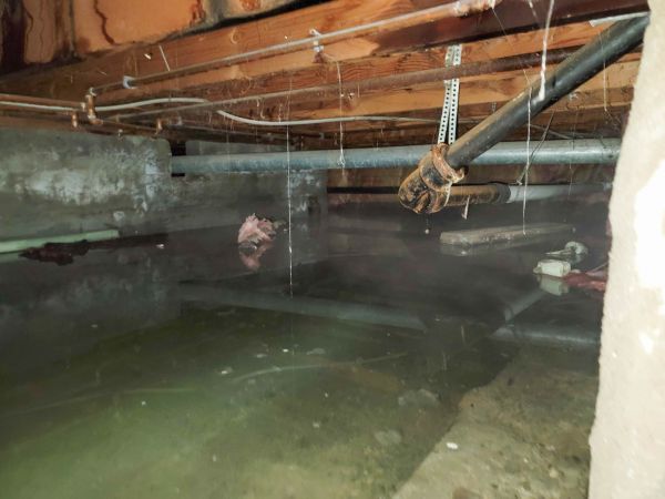Cost of Crawlspace Drainage in Monument
